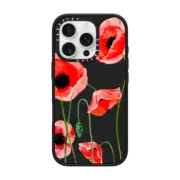 iPhone 16 Pro Impact Case Red poppies