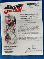 AMC NOS 74 Dealer promo Swing! Ambassador AMX Javelin Gremlin Hornet Matador