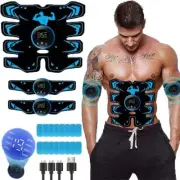 AB Muscle Stimulator EMS Ab Belt Trainer Workout Equipment For Abdominal Arm Leg
