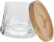 Set of Rotatable Whiskey Glasses Engraved Wine Cup Tumbler Whisky Cup Glassware for Bar