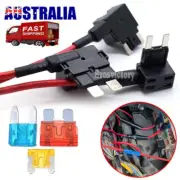 10/5PCS 5-15A Car Add-a-Circuit Fuse Adapter Medium&Small Tap Blade Fuse Holder