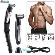 Electric Back Shaver For Man Body Grooming Razor Leg Armpit Chest Shave Trimmer