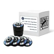 Benchmark Abrasives 4.5" x 7/8" Premium High Density Jumbo Zirconia Type 27 F...