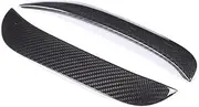 ATATNK Dry Carbon Fiber Car Front Bumper Car Fog Lamp Accessories Compatible for Maserati Grecale 2022 2023