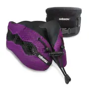 Cabeau Evolution Cool 2.0 Memory Foam Travel Pillow (with Ear Plugs and Travel Bag) - Purple