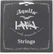 Aquila USA 116U Low D Baritone Ukulele String Set with Wound D & G, Lava Nylgut