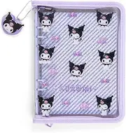 Sanrio 297984 Clear Binder Clear Plump 3D Kuromi Kuromi Character 9.8 x 7.3 x 1.0 inches (25 x 18.5 x 2.5 cm)