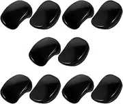 CTIRCHIU 10Pcs Plastic Hair Dyeing Earmuffs Durable Ear Protection Covers for Hair Coloring Easy to Clean Design Reusable Ear Flaps for and Shampooing