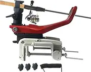 Adjustable Boat Fishing Rod Holder - Adjustable Rail Support Rack for Casting Pole - Boat Rail Rod Holder for Yacht Kayak Pontoon Dock