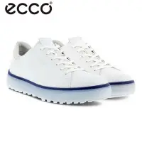 在飛比找蝦皮購物優惠-Ecco 男士高爾夫球托盤鞋白色 100304