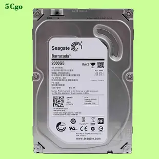 5Cgo.【含稅】Seagate/希捷 ST2000DM001 2TB 3.5吋 SATA串口桌上型電腦監控2000GB