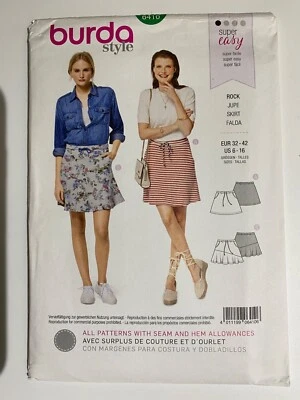 Burda uncut Sewing pattern 6410. Sizes 6-16