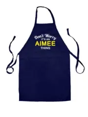 Don't Worry It's an AIMEE Thing - Unisex Kids Apron - Surname Custom Name Family