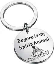 [KUIYAI] Eeyore Gift Eeyore Keychain Eeyore Jewelry Eeyore Lover Gift Eeyore Is My Spirit Animal