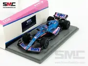 Alpine Renault BWT F1 A522 #14 Fernando Alonso Monaco GP 2022 1:43 Spark S8520