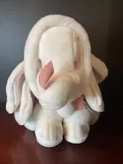Disney Store Exclusive “Snowball Dumbo” Soft Pink & White Plush Soft Toy