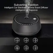 Aroma Diffuser Machine Mini Wireless Air Freshener Black Car Diffusers
