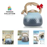 Tea Kettle, Loud Whistle Tea Kettles for Stovetop,Food Grade Stainless Steel ...