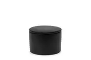 Salt & Pepper Grind Salt Cellar with Lid 11x9cm Black