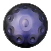 LOTUS HANDPANS - 9/10 Notes Stainless Steel Handpan - Purple