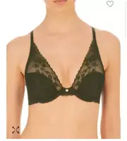 NWT Natori 32DDD Cherry Blossom Convertible Lace Bra $76