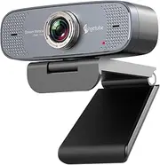 1080P Web Camera - Angetube HD Webcam with Microphone - USB Computer Camera with 90-Degree Wide Angle, Plug and Play for Zoom Meeting | Skype | Teams | Streaming | Video Calling