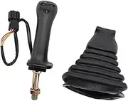 MEXWLOP 3 Buttons Excavator Joystick Assy Handle with Dust Cover, for Doosan DX150 215 225 300 370-9C Excavator Handle