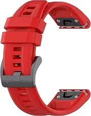 [ISOUDE] 26 22 20mm Wriststrap For Garmin Fenix 7X 7 7S Pro 5X 5 5S 6X 6 6S 3HR Easy Fit Quick Release Sport Silicone Watchband Bracelet