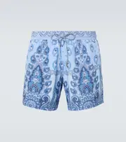 [Etro] Etro Paisley swim trunks UK 28 blue