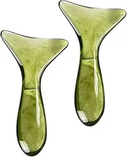 Facial Neck Massager Tool Gua Sha Scraping Face Muscles Scrapers Muscle Relaxation Body Meridian Clearing Hand Massager