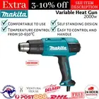 New MAKITA Heat Gun 2000W 50-650°C Variable Temperature 3Stage Volume LCD Screen