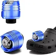 WJKK Rechargeable Shoe Lights 2PCS, LED Shoe Clip Flashlight with 3 Modes, Waterproof Shoe Charm Accessories for Walking, Running, Camping – Adults & Kids (6 Colors)
