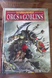 WARHAMMER 40,000 40K ARMIES ORCS & GOBLINS CODEX HC GAMES WORKSHOP 8TH EDITION