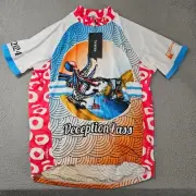 Primal Cycling Jersey Mens Large Deception Pass 2024 Graphic Full Zip Raglan