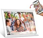 Cytem 10.1 Inch Digital Picture Frame, WiFi with FrameO Software, Motion Sensor, Automatic Image Rotation, 16:10 IPS Display 1280 x 800, Touch Screen, White