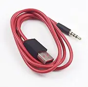 Studio Charge Cable USB to 3.5mm Power Charge Cord fit Beats by Dre Studio Wireless Headphones