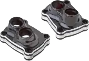 Arlen Ness 10-Gauge Chrome Lifter Block Covers 12-583
