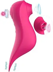 Bird-Shaped Adullt Toy for Pleasure WomenTongue Licking Rechargeable Adult Toy for Women Couples-,Powerful Tongue & Lick Nipple Tools for Women&Couples (Pink)