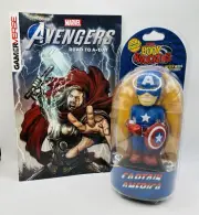 Captain America Body Knockers Solar & Marvels Avengers Road To A-Day comic Book.
