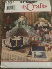 SIMPLICITY #8950 - EASTER BUNNY CASSEROLE COVERS-MITTS-FOOD COVERS PATTERN FF