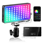 NEEWER SL90 12W 4300mAh Battery 360° Full Color 18 Light Scenes RGB Video Light