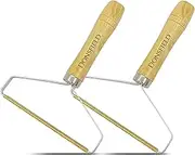 DONSFIELD Lint Remover – Reusable Lint Roller for Pet Hair, Dust, Fuzz – Portable Lint Remover for Carpets, Clothes, Furniture – Durable Copperhead Fabric Shaver Lint Cleaner (2 Pack)