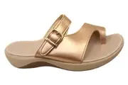 Homyped Womens Niche Toe Ring Comfort Thongs Sandals