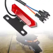 Electric Bicycle Accessories Tail LED Lamp Safety Warning E-bike Rear Light