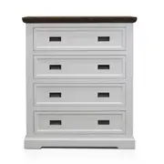 [Sleeping Giant] Aspen Tallboy Two Tone - 4 Drawer