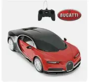 Bugatti Chiron RC Model Car Electric Sport Racing Hobby Toy Red 1:24 Scale