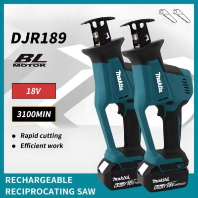 Cordless Electric Reciprocating Saw Brushless Rechargeable Wood Metal CuttingSaw