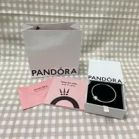 在飛比找蝦皮購物優惠-潘朵拉 Pandora Moments心形釦頭手環