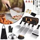 32x Griddle Utensil Tool Set BBQ Flat Top Grill Accessories Spatula Scraper Kit