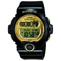 在飛比找蝦皮商城優惠-【CASIO】BABY-G 甜美魅力吸金派對休閒運動錶-金面